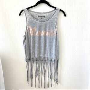 Seventeen I’m Just A Mermaid Tassel Graphic Tank Size Small